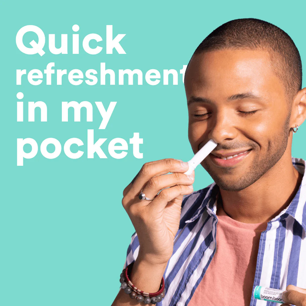 Revitalize Your Senses with BoomBoom Nasal Stick - Bold, Refreshing Vapors for Effortless Breathing