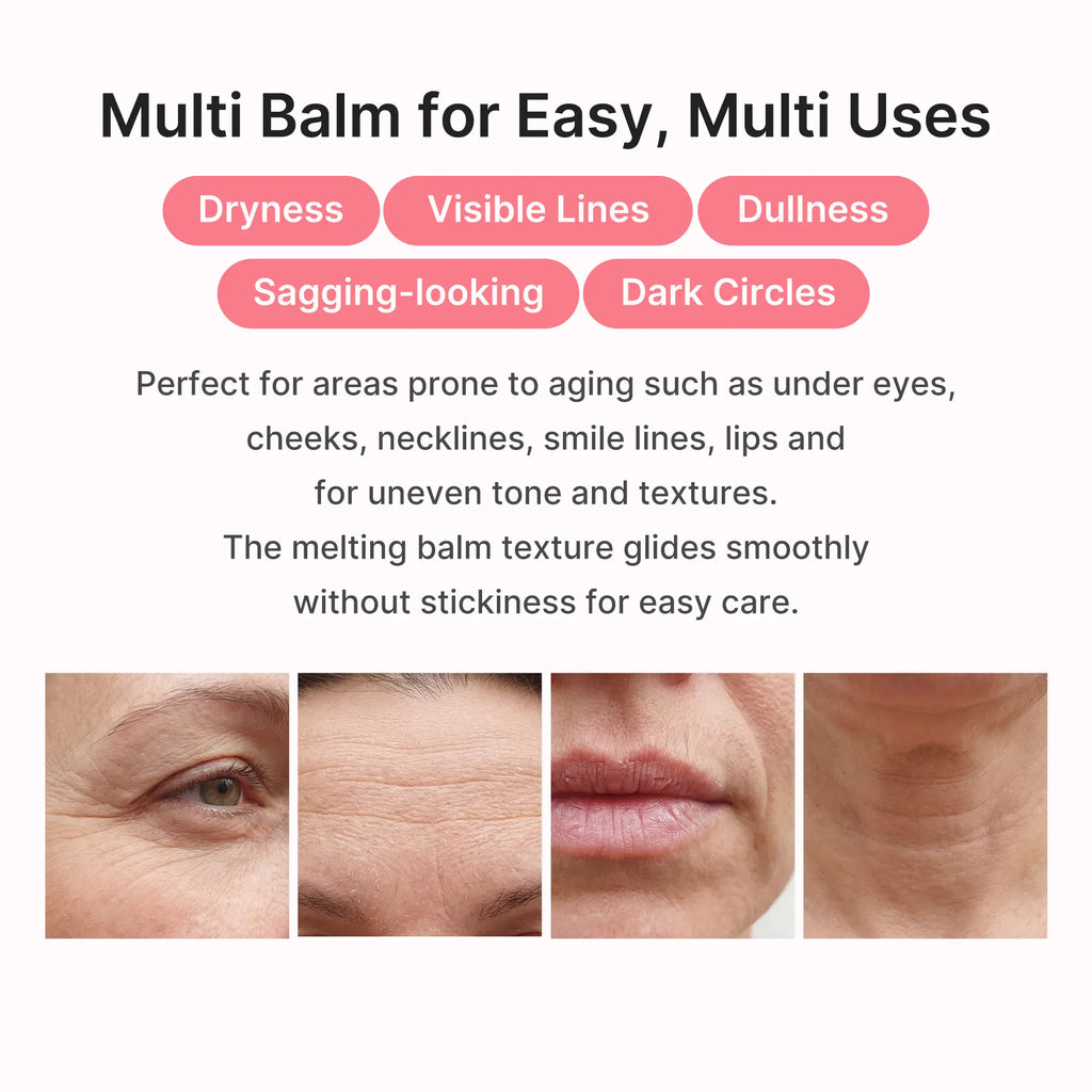 Revitalize Your Skin with [NEW] Medicube PDRN Pink Collagen Volume Multi Balm - All-in-One Anti-Aging Solution for Youthful Glow, Fine Line Reduction, and Firming Care