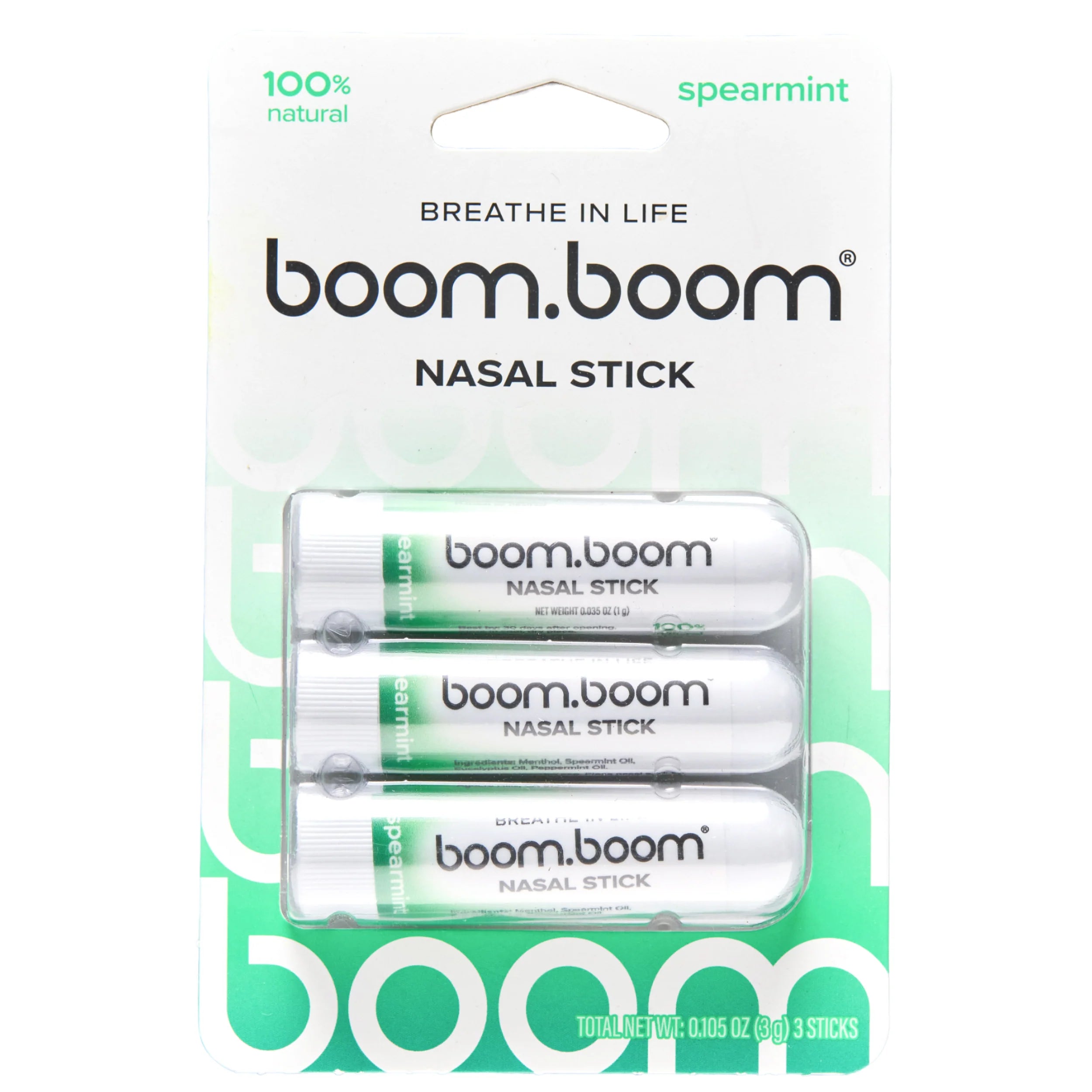 Revitalize Your Senses with BoomBoom Nasal Stick - Bold, Refreshing Vapors for Effortless Breathing