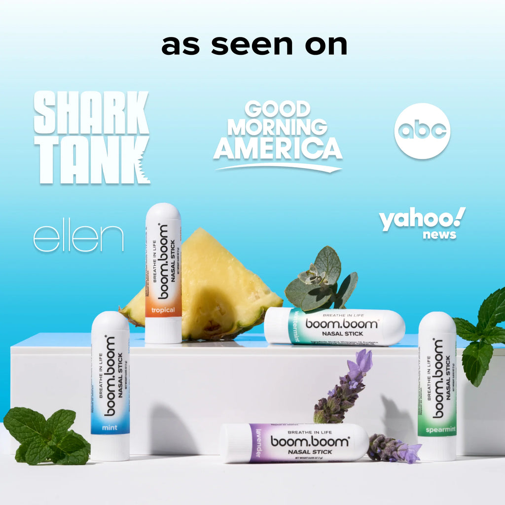 Revitalize Your Senses with BoomBoom Nasal Stick - Bold, Refreshing Vapors for Effortless Breathing