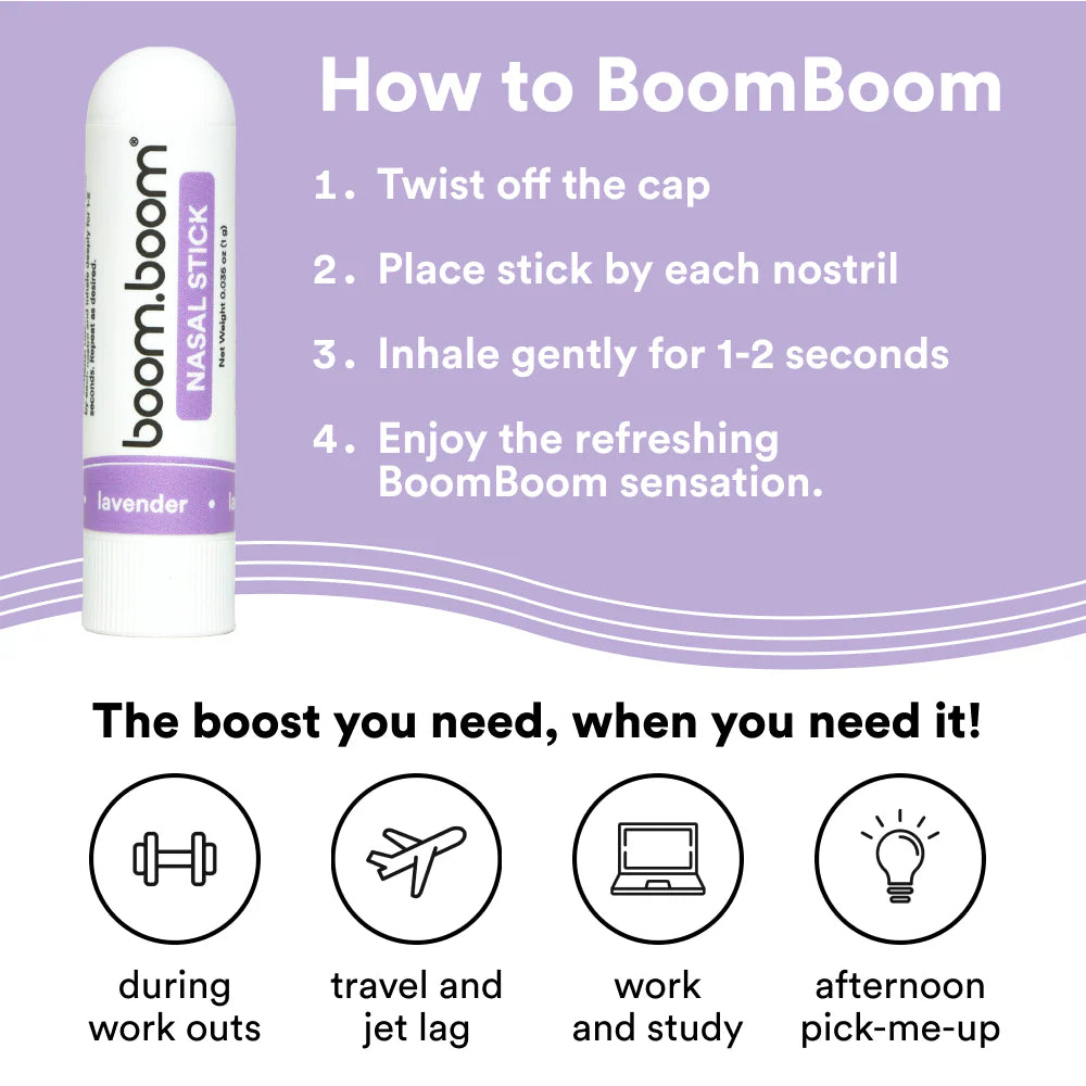 Revitalize Your Senses with BoomBoom Nasal Stick - Bold, Refreshing Vapors for Effortless Breathing